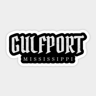 Gulfport, Mississippi Sticker